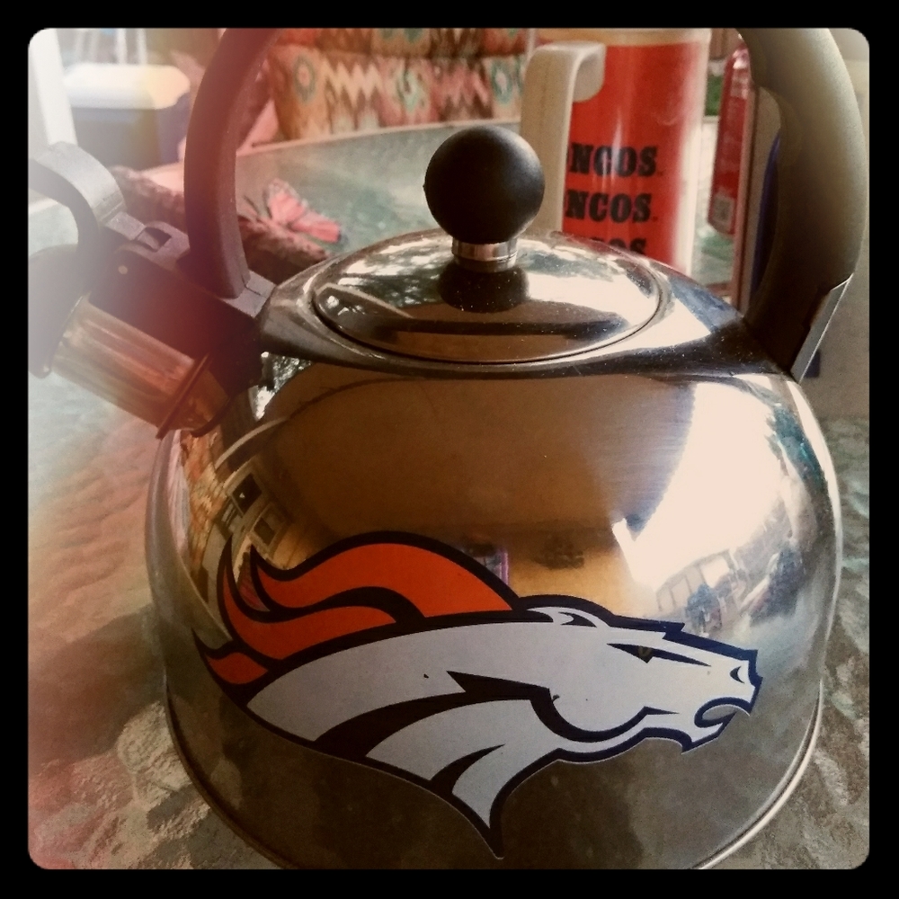 Denver Broncos Tea kettle